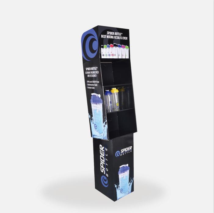 POS Display kanpe pou boutèy Shaker