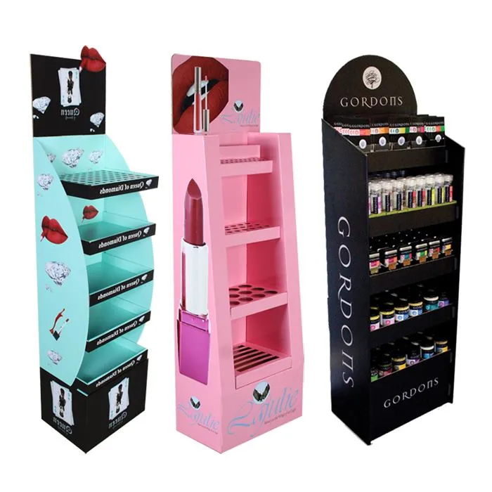 Custom Logo Makeup Cosmetic Cardborad Display